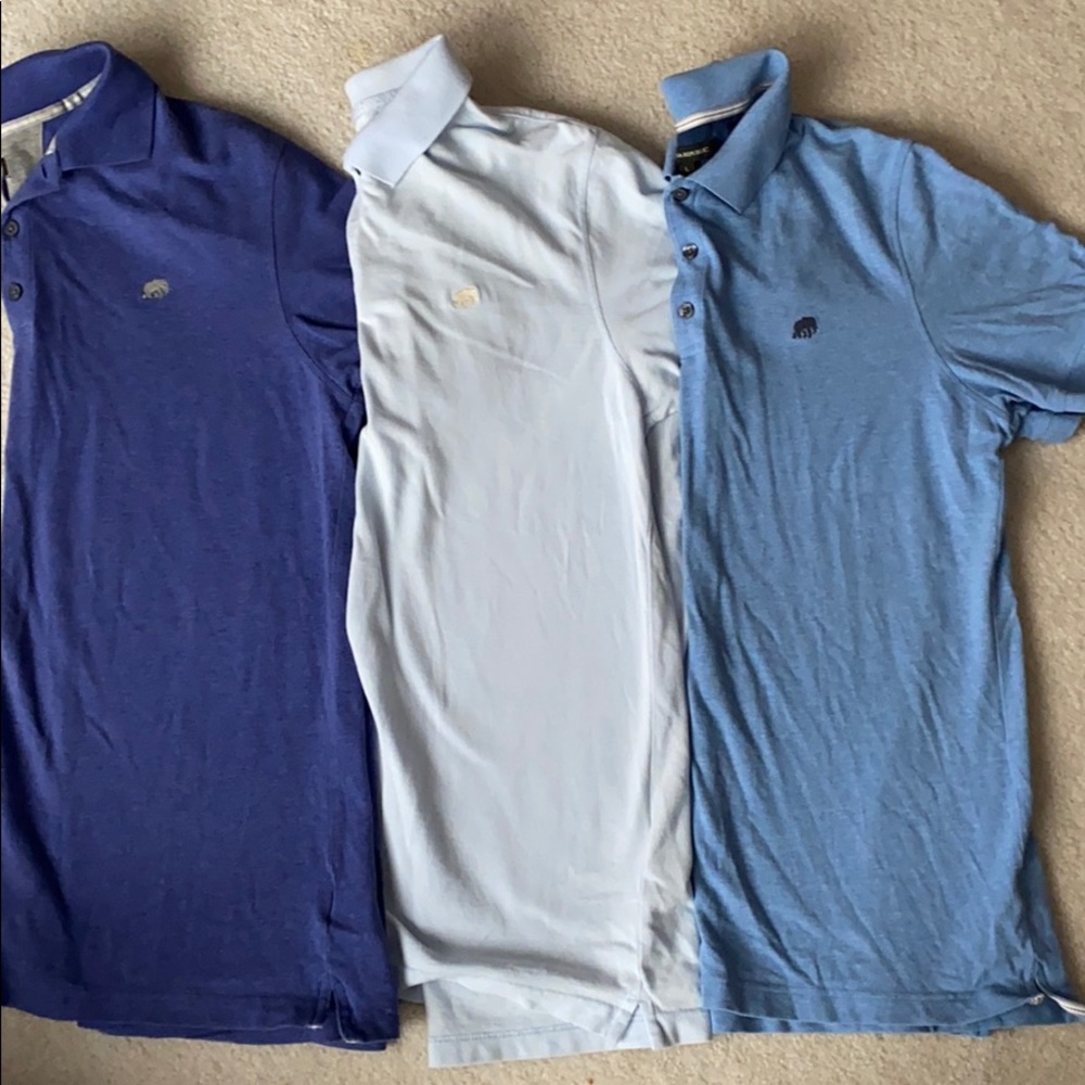 3 Men’s Banana Republic Polo Shirts Size Large
